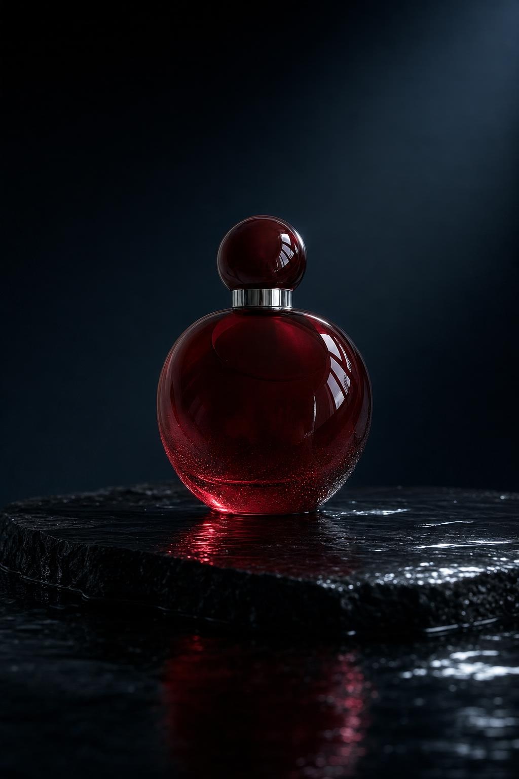 A perfume product image created with Prompt Video